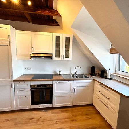 Maisonette-Apartment Mit Klimaanlage - In Dorsten Zentrum - Buitenkant foto