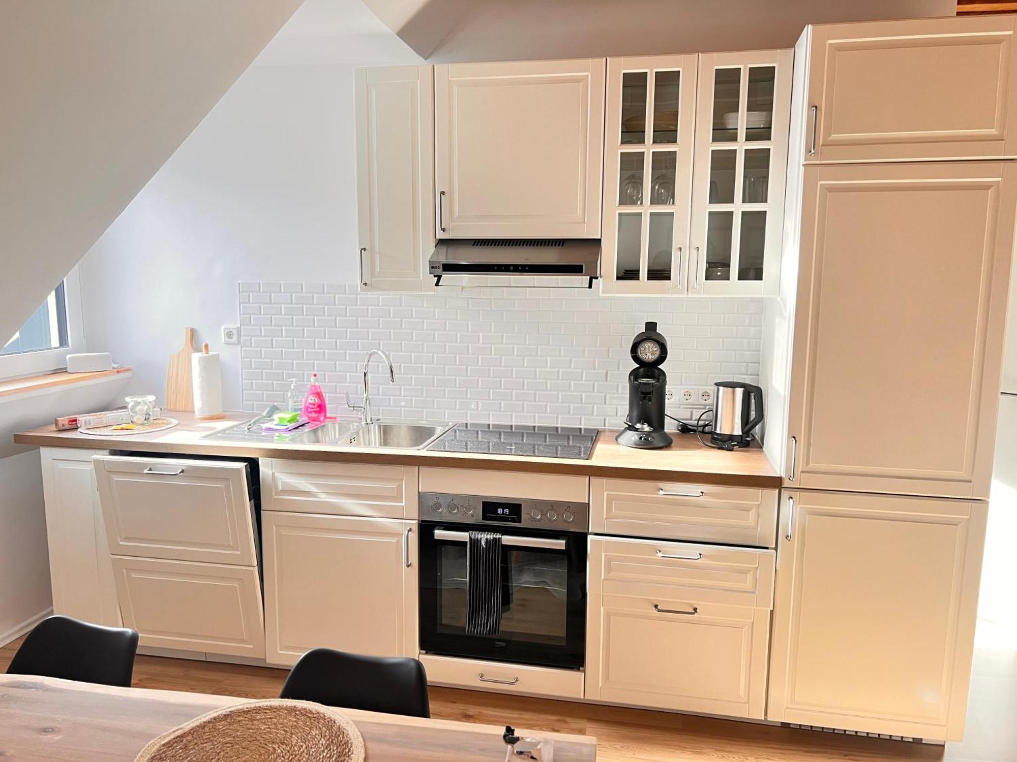 Maisonette-Apartment Mit Klimaanlage - In Dorsten Zentrum - Buitenkant foto