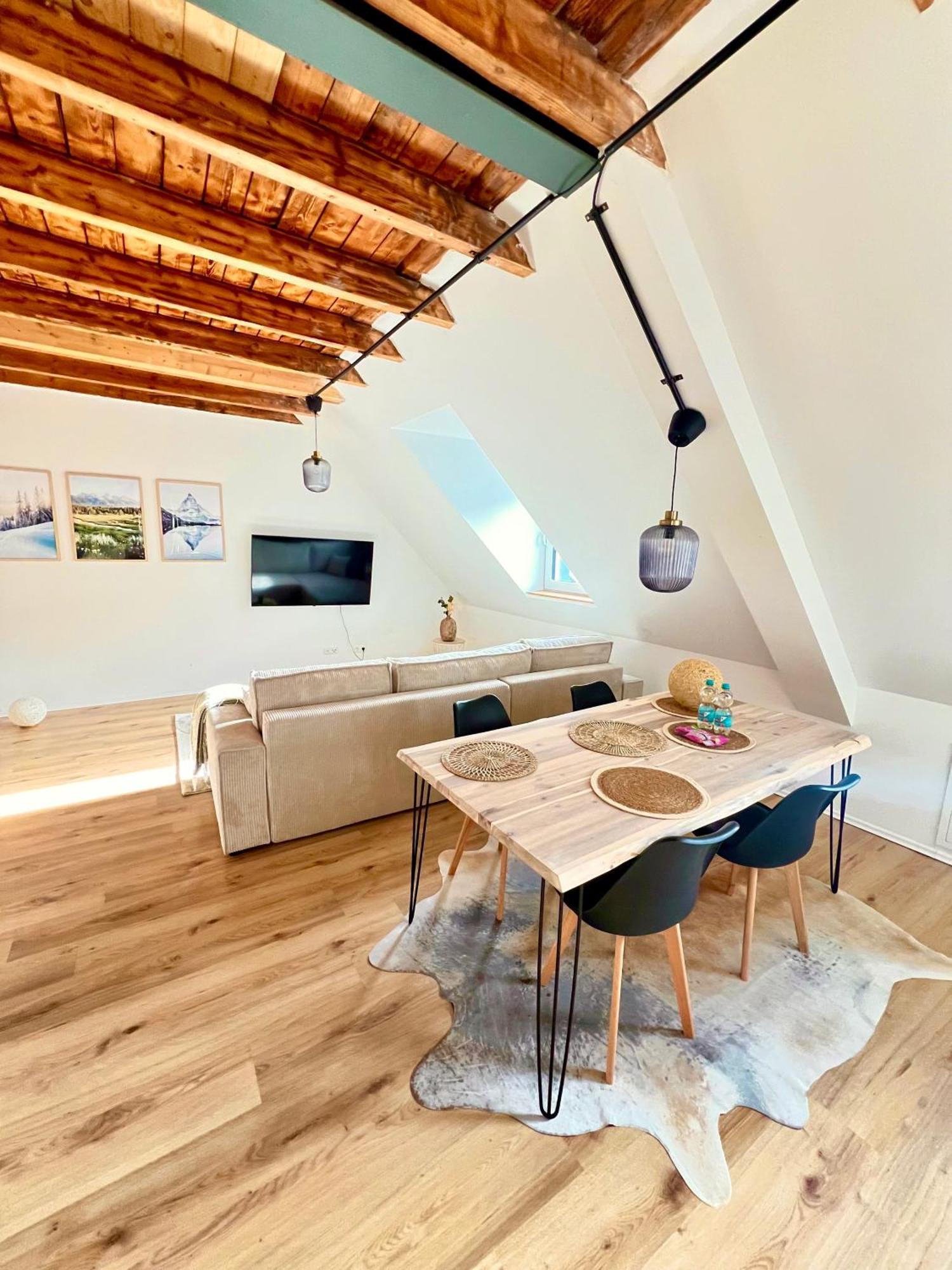 Maisonette-Apartment Mit Klimaanlage - In Dorsten Zentrum - Buitenkant foto