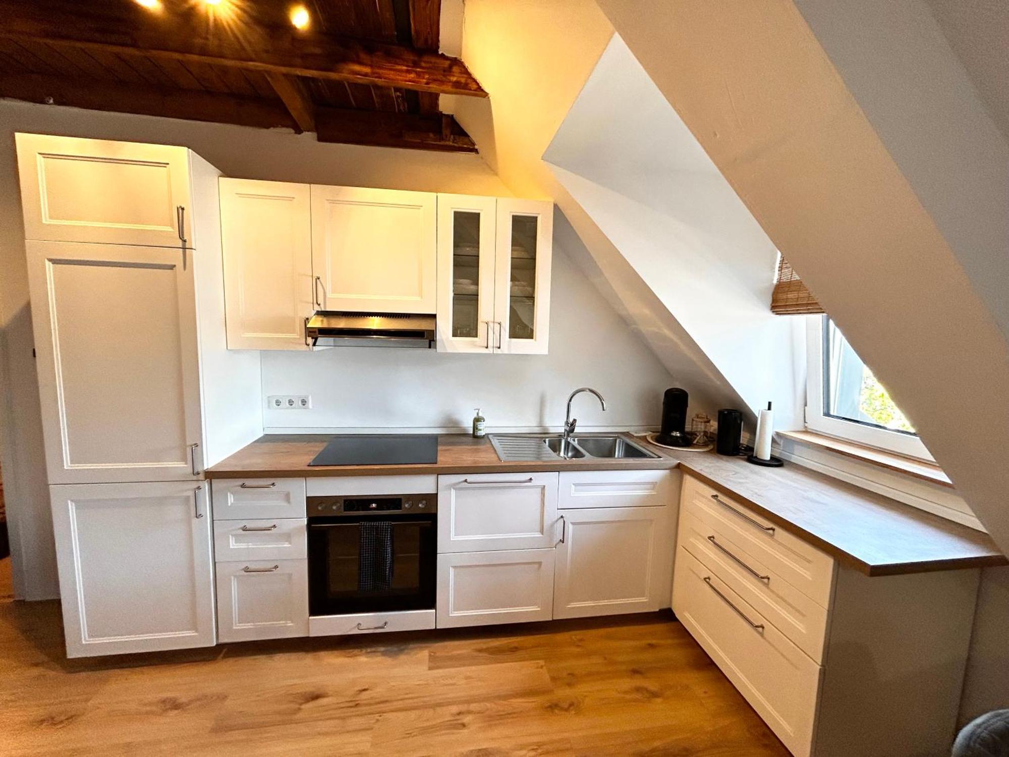 Maisonette-Apartment Mit Klimaanlage - In Dorsten Zentrum - Buitenkant foto