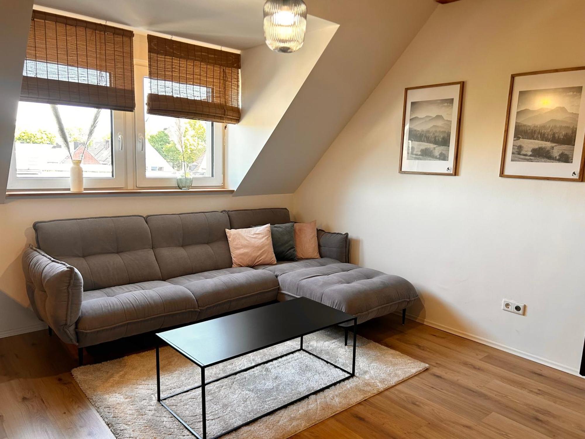 Maisonette-Apartment Mit Klimaanlage - In Dorsten Zentrum - Buitenkant foto